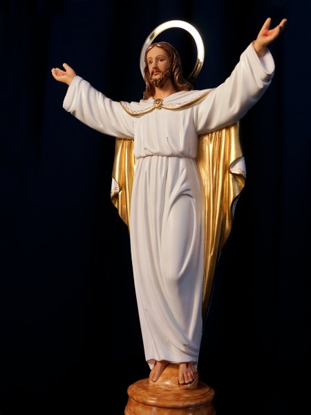 Jesus Ressuscitado 30 Cm (mesa Ou Parede) | Loja Artesanato Costa