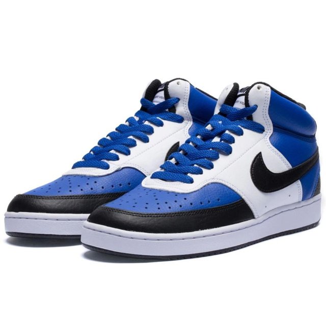 nike court vision mid blue