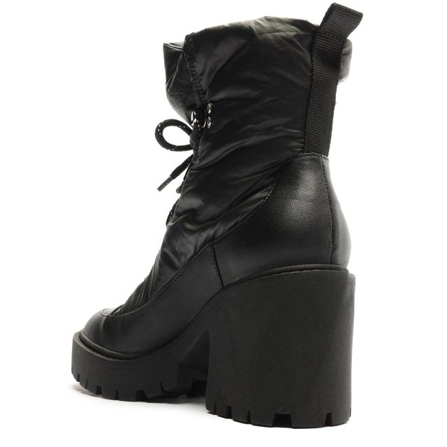 Bota Arezzo A1229700030001 Preto Feminino Passo a Passo Cal ados