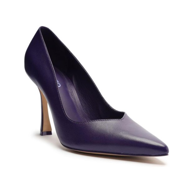 Scarpin Arezzo A12262000030004U Couro Salto Fino Violeta Feminino