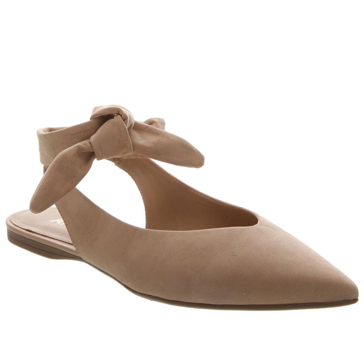 Sapatilha Arezzo Nude Casual Feminino Passo a Passo Cal ados