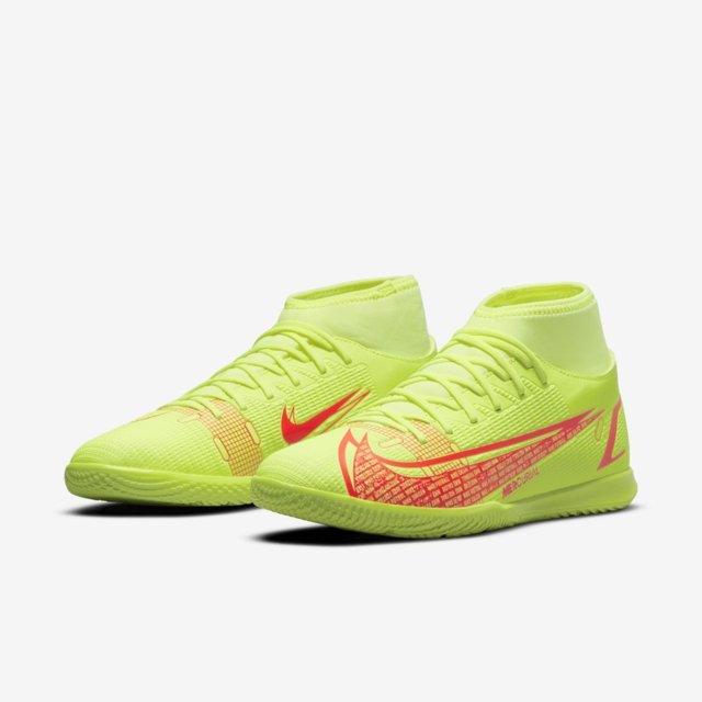 Chuteira nike sale mercurial verde fluorescente