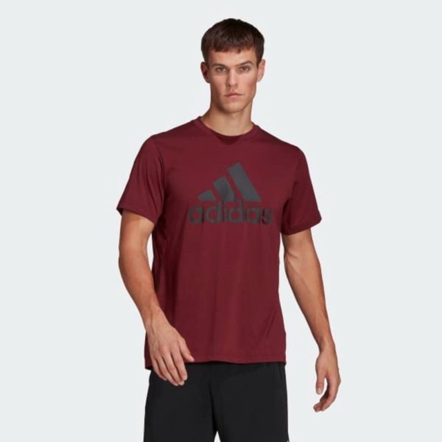 Camiseta adidas hot sale bordo