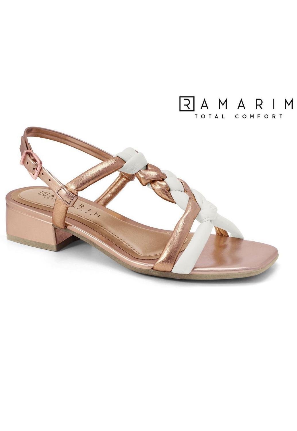 Sandália Total Comfort Ramarim Nude - Compre Agora