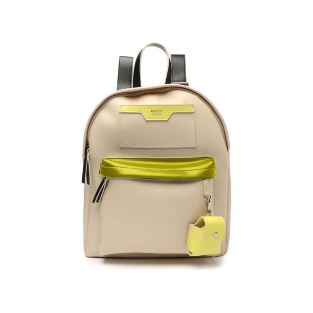 Mochila Arezzo A5810004650001 Off White Passo a Passo Cal ados