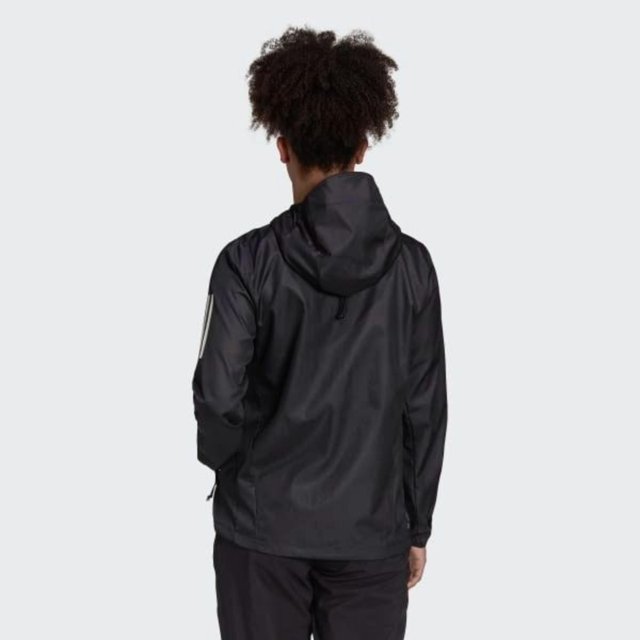 Jaqueta Adidas H59271 Own The Run Preto Feminino | Passo a Passo ...