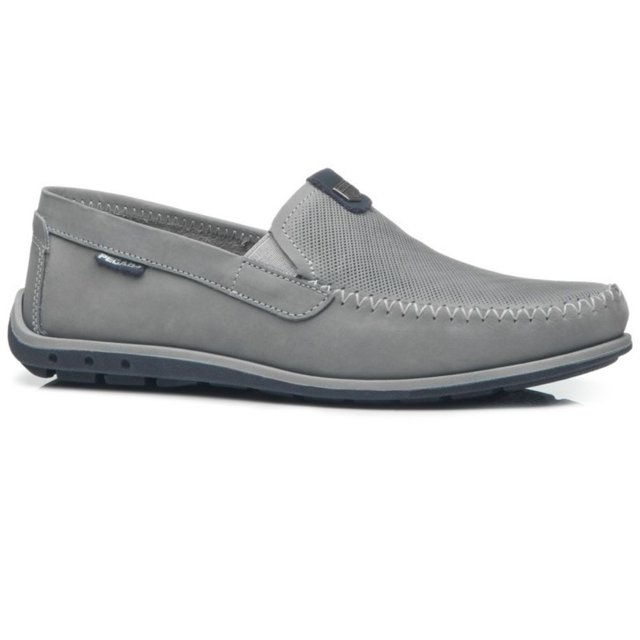 Mocassim cinza sales