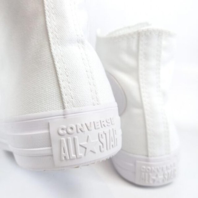 Tênis Converse All Star Cano Alto Monochrome - Branco - Vanda Calçados