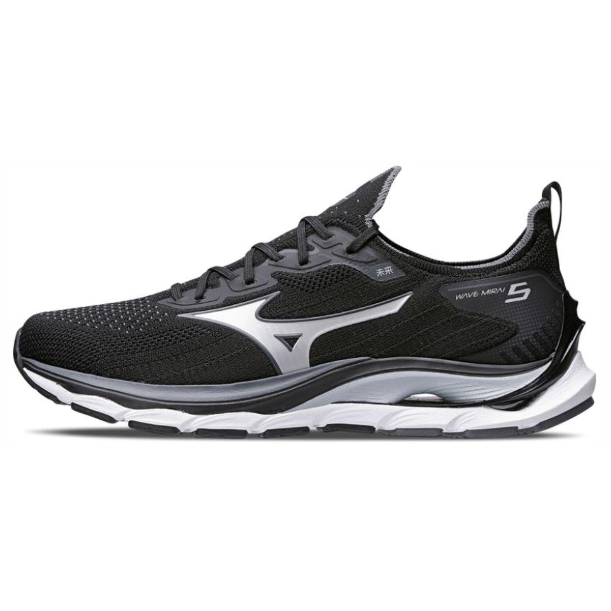 Tênis Mizuno 101042042 Wave Mirai 5 Preto Masculino | Passo a