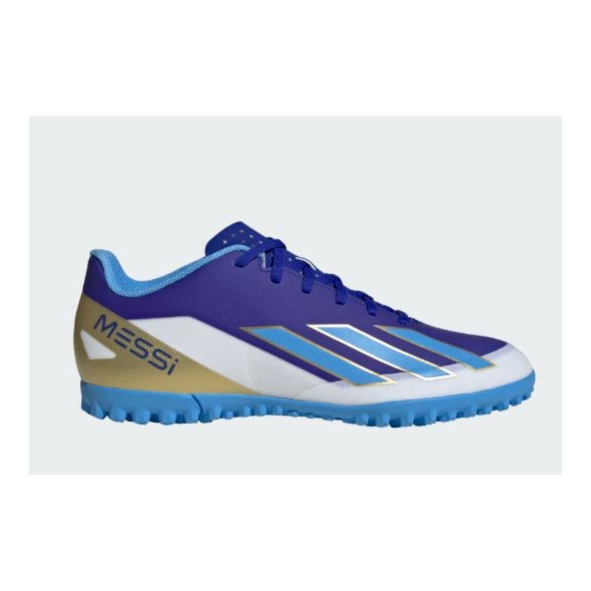 Chuteira Adidas ID0726 Crazy 23 Club Society Messi Azul | Passo a
