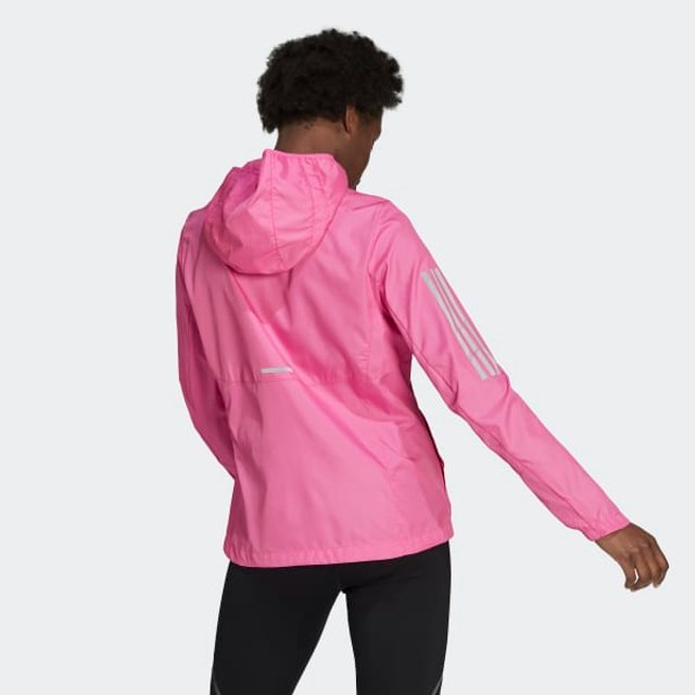 Jaqueta corta vento adidas unissex masculina dupla face hot sale rosa