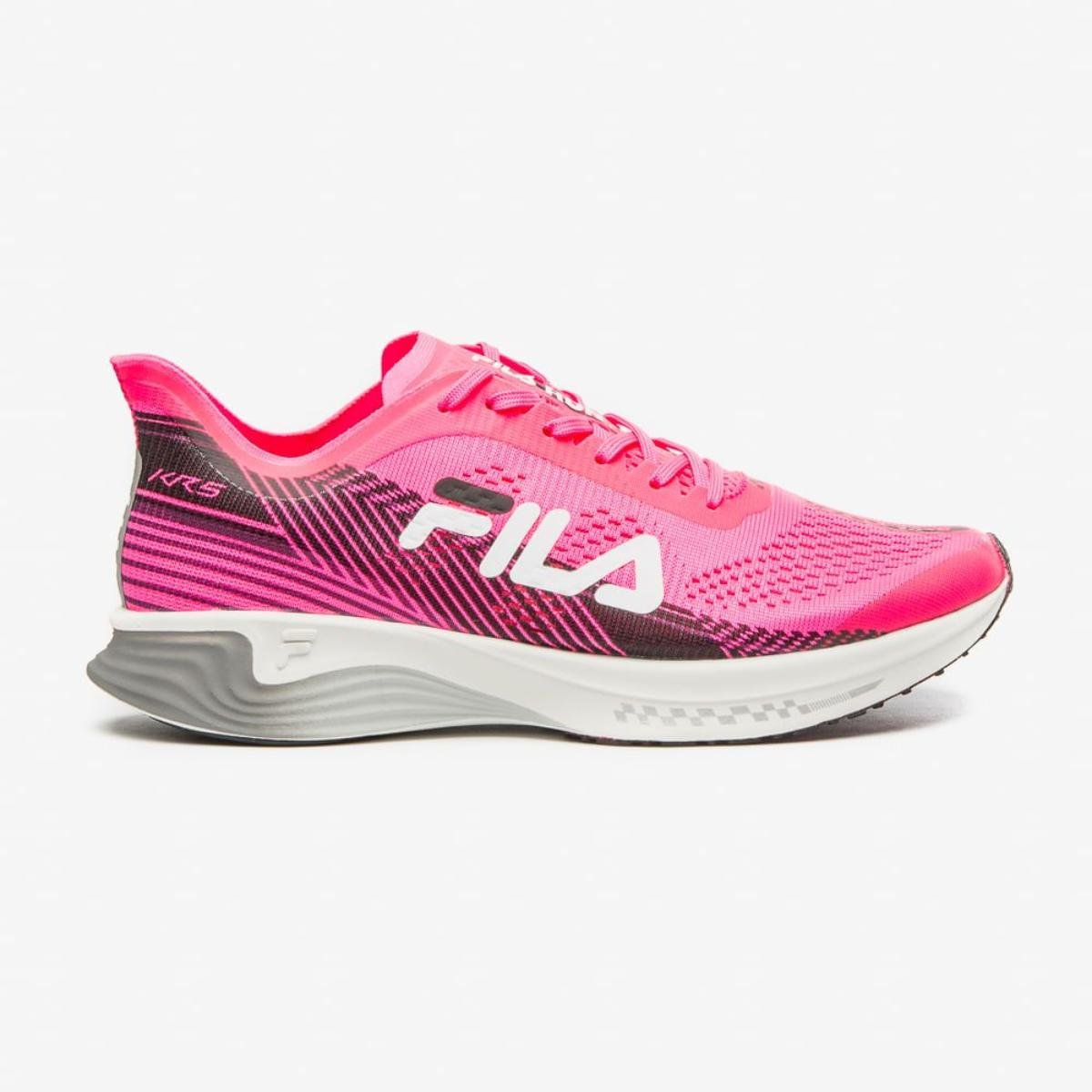Tênis da fila rosa escuro cheap