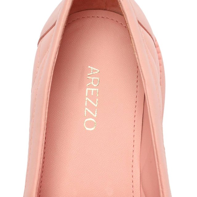 Mocassim Arezzo A1243600010001 Rosa Feminino Passo a Passo