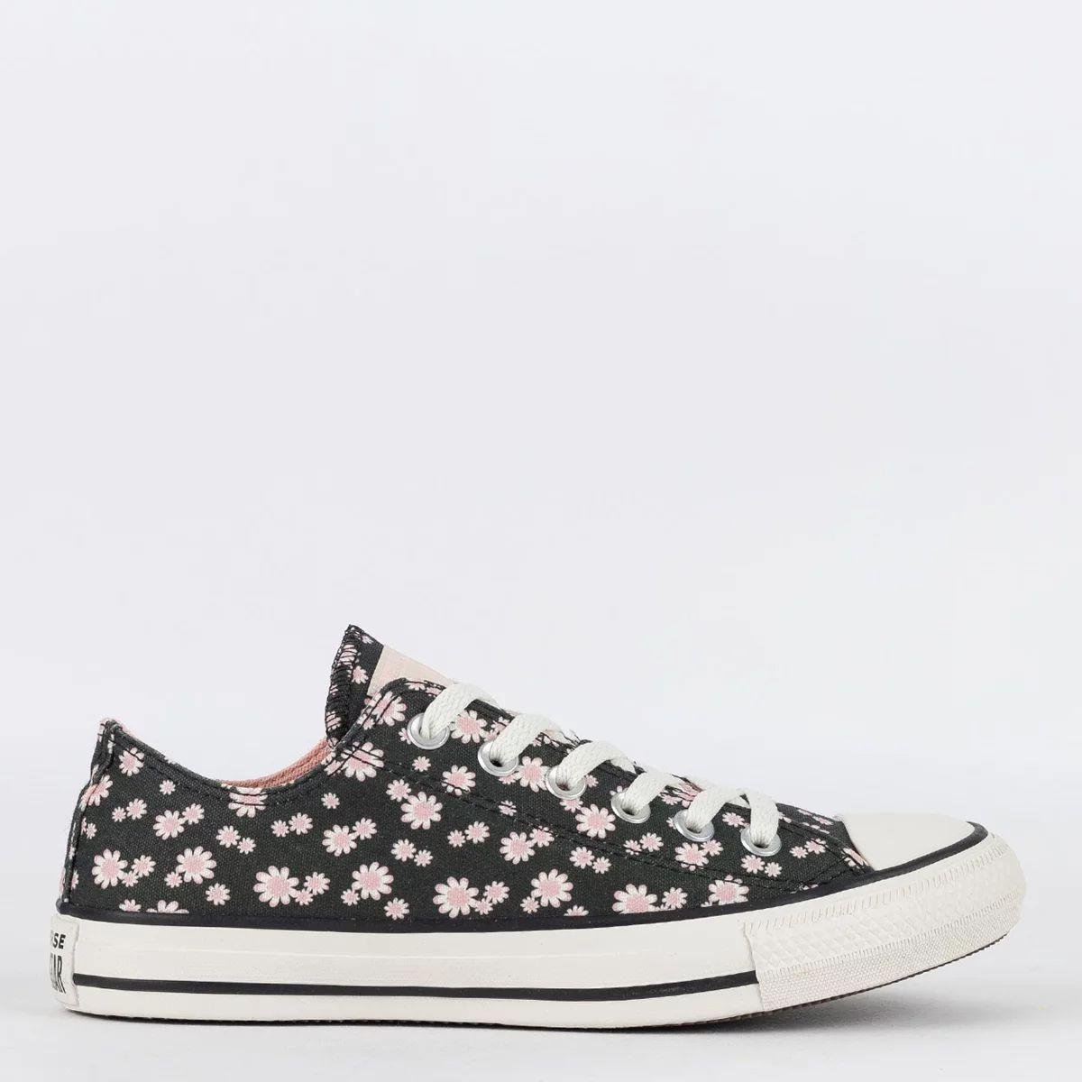 Tenis All Star CT23070002 Preto Floral