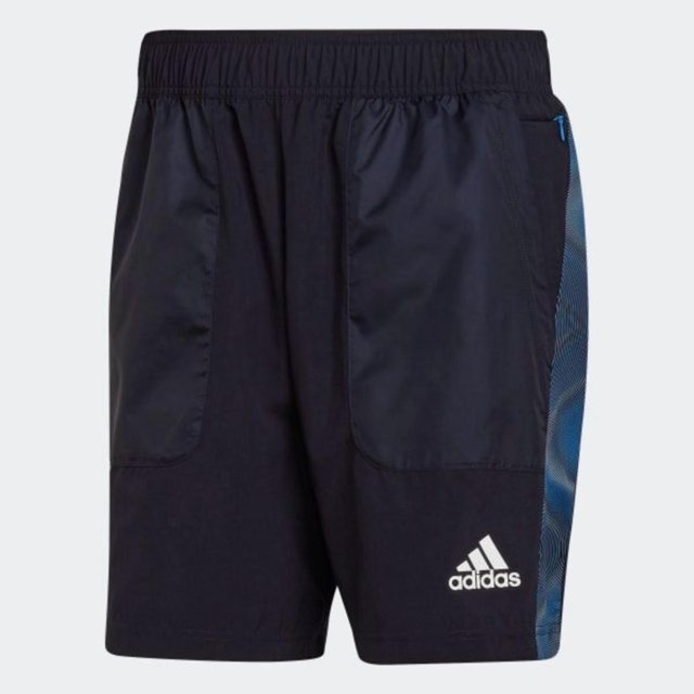 Shorts Adidas Train Essential Aeroready 3-Stripes Infantil - Marinho