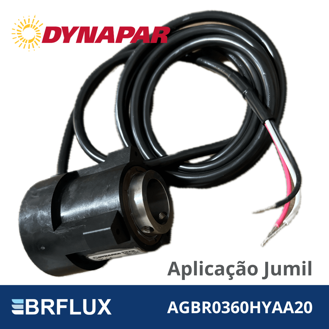 Encoder Dynapar AGBR0360HYAA20 - Aplicação Jumil | BRFLUX