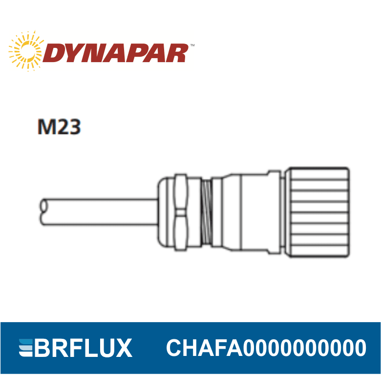 Conector Encoder CONECTOR PARA ENCODER M23 FÊMEA SENTIDO HORÁRIO ROSCA INTERNA ...
