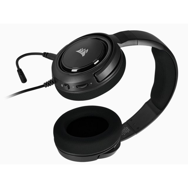 Headset Gamer Com Fio Corsair Ca-9011195-na Hs35 Stereo Carbon | EletroMALU