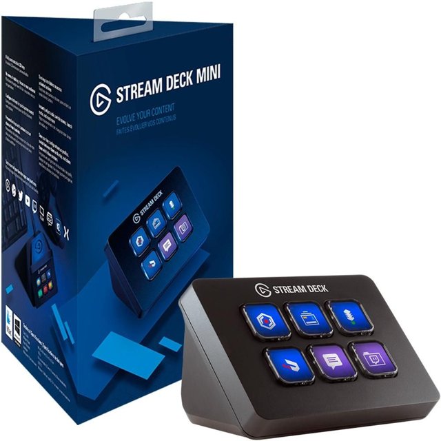 Mesa controladora Streaming Elgato Stream Deck Mini, 15